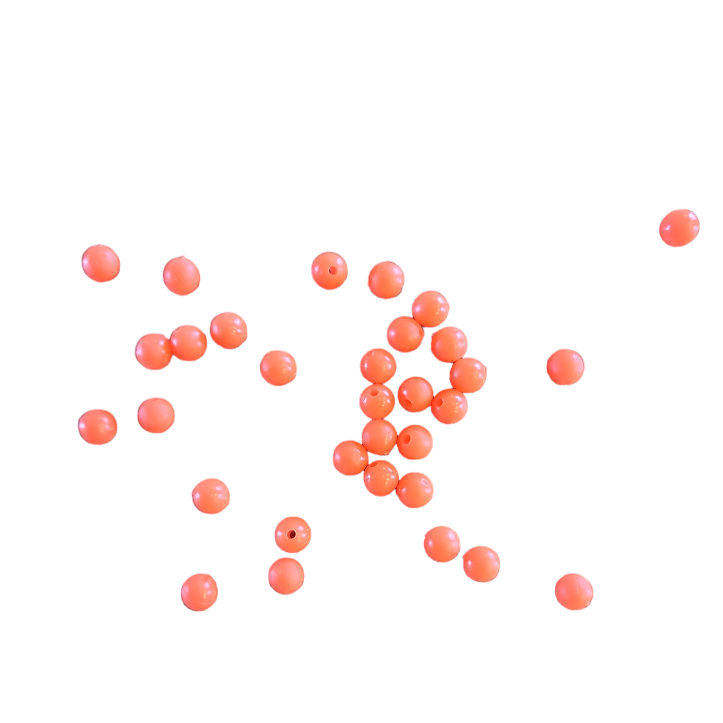 Rubber beads 8mm (pack of 25