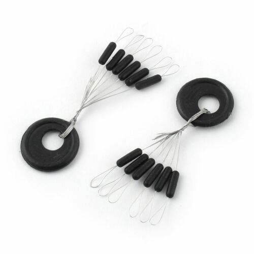 Rubber Bobber Stops - 30 count