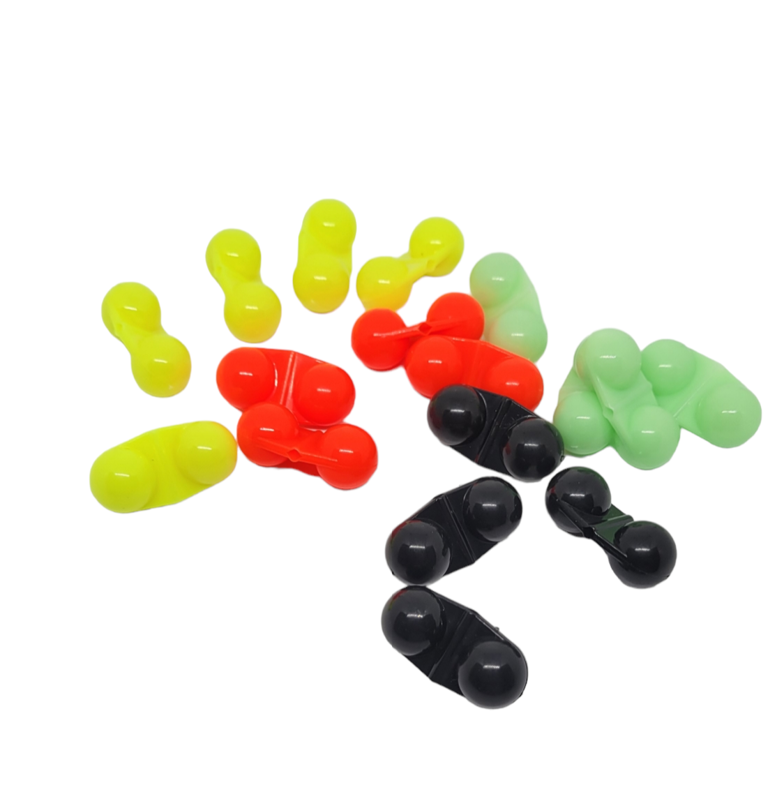 Fishing Double-Rattle Beads (pack of 10)