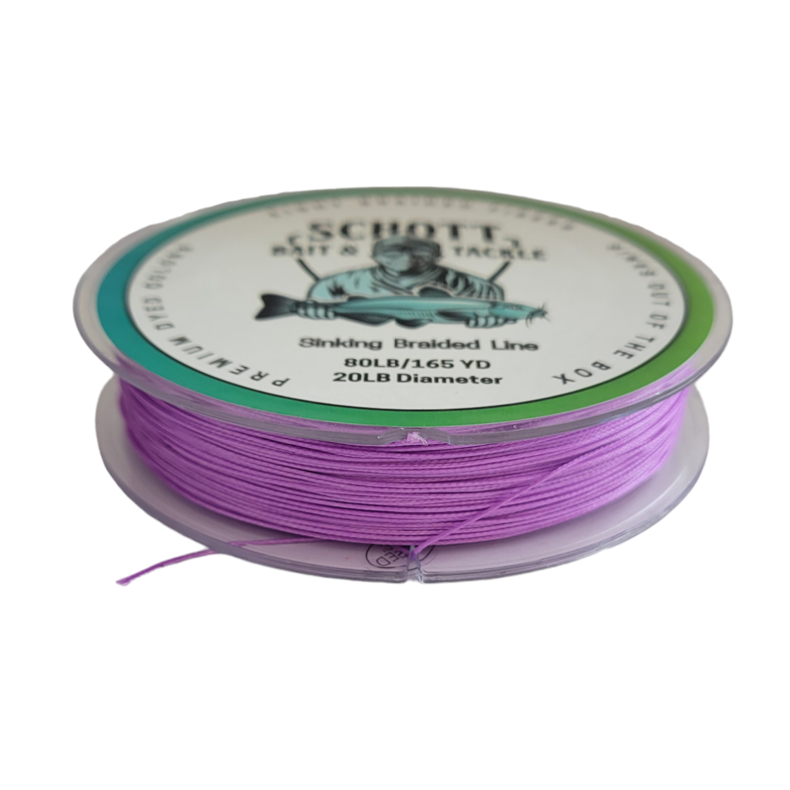 Sinking Braided Fishing Line | Schott Bait and Tackle
