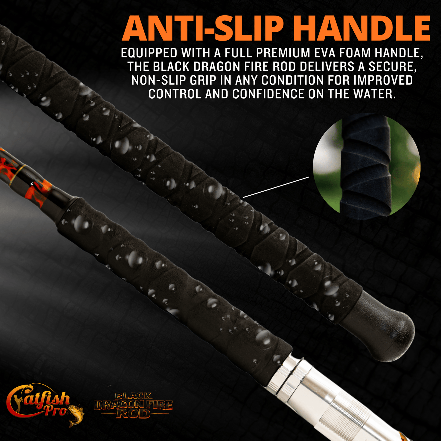 Black Dragon Fire Casting Rod