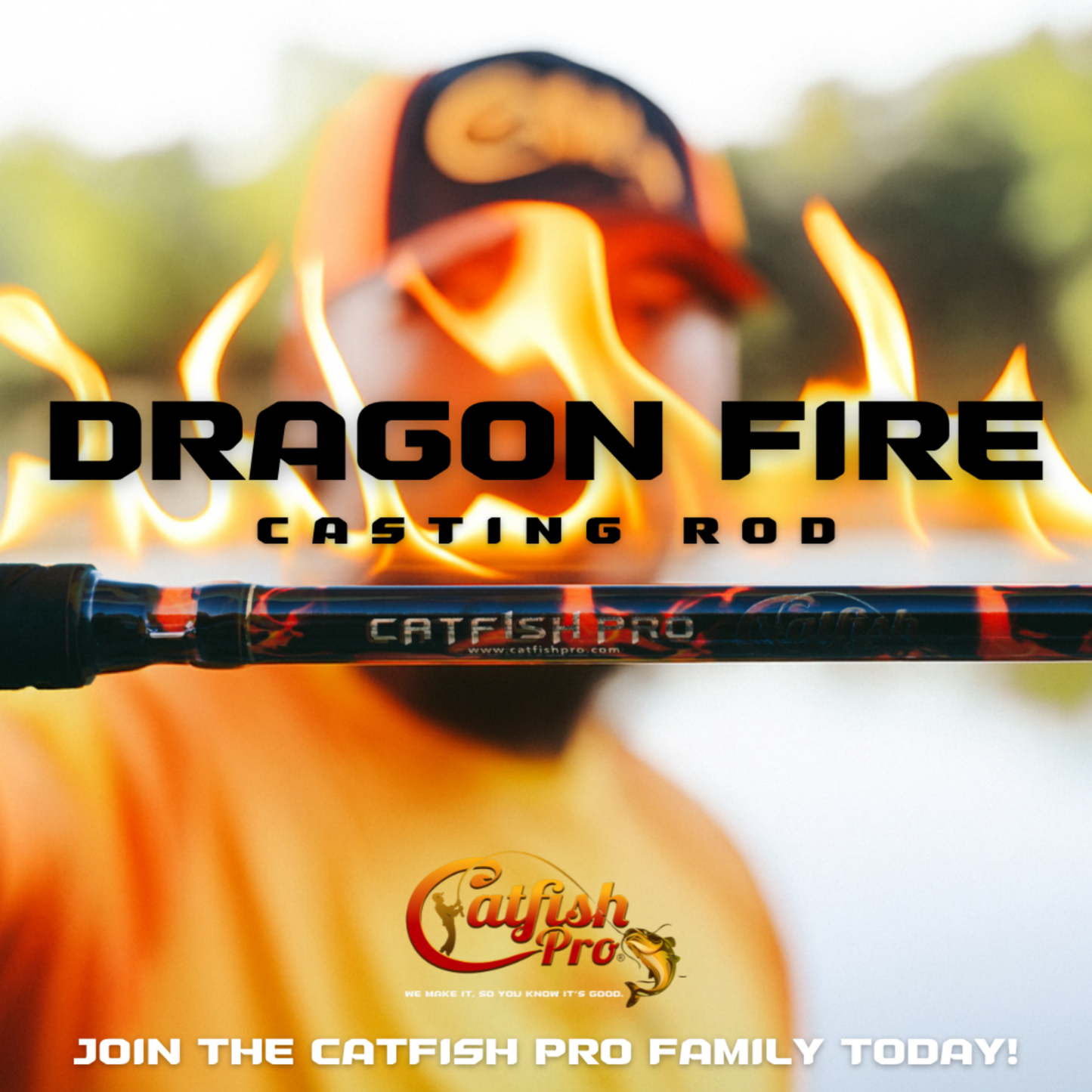Black Dragon Fire Casting Rod